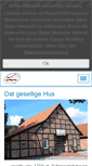 Mobile Screenshot of dat-gesellige-hus.de